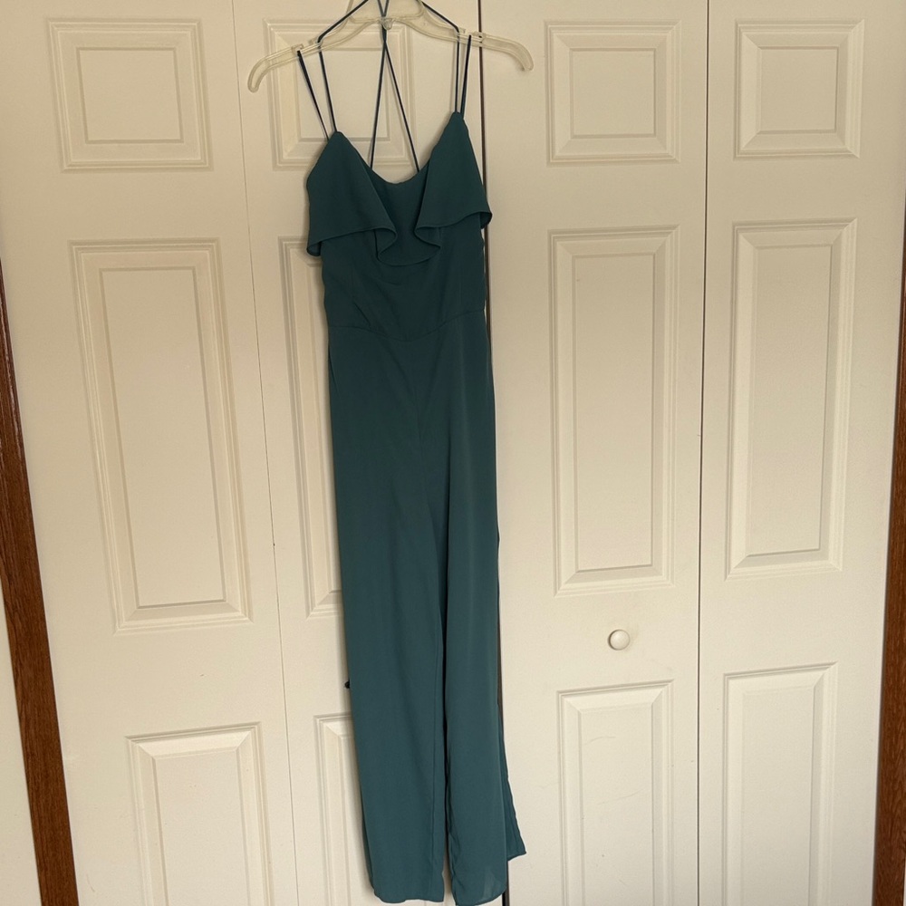 Abercrombie & Fitch Strapless Teal Dress
